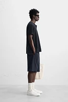 BUTTON NECK T-SHIRT