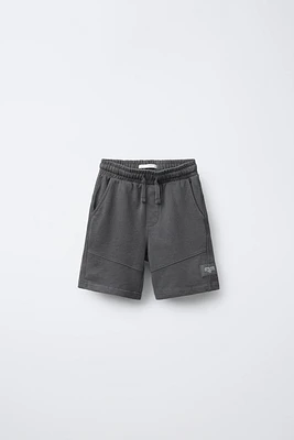GARMENT DYE BERMUDA SHORTS