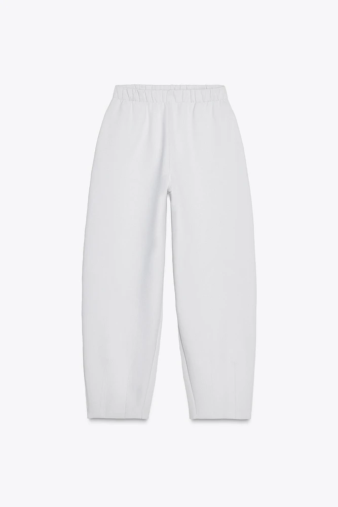 PANTALON COCOON INTERLOCK