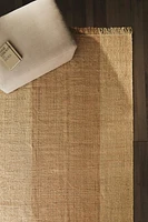 FRINGED JUTE AREA RUG