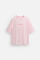 T-SHIRT INSCRIPTIONS ESTAMPILLÉES