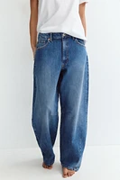 TRF MID WAIST BAGGY BALLOON JEANS