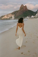 CROCHET STRAPPY DRESS