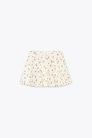 LEMON PRINT MINI SKIRT