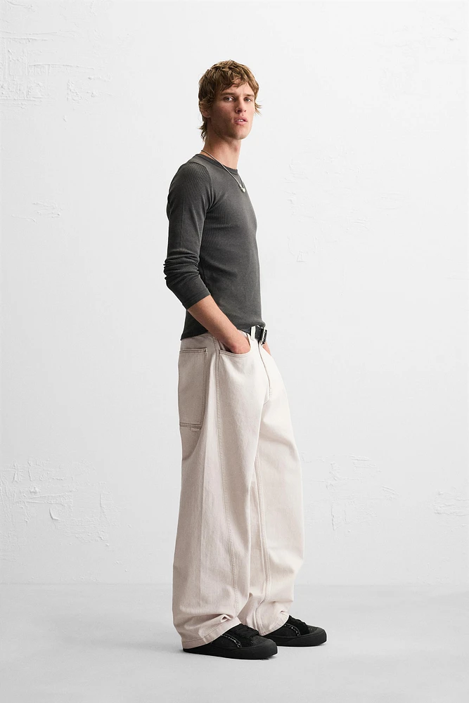 JEAN BAGGY FIT COUTURES
