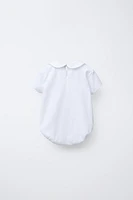 FISH EMBROIDERED BODYSUIT