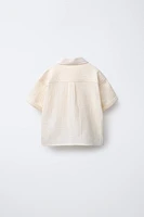 CHEMISE TEXTURÉE À CARREAUX