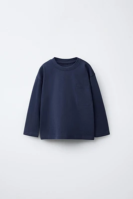PLAIN POCKET T-SHIRT
