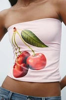 TOP POLYAMIDE CERISES