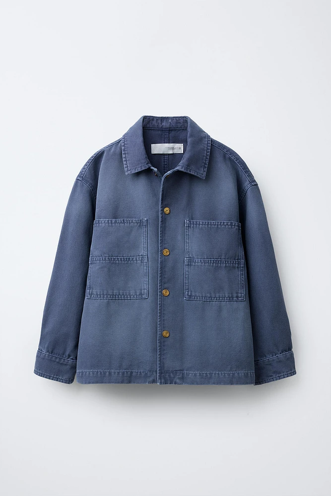 CANVAS OVERSHIRT