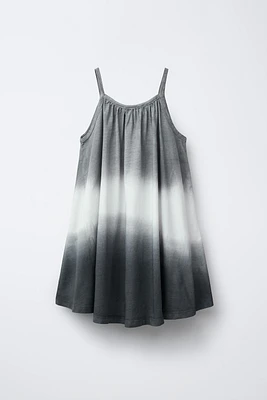 TIE-DYE STRAPPY DRESS