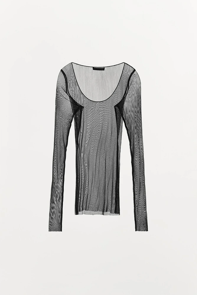 100% SILK TOP