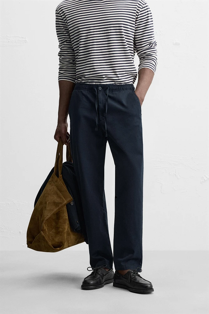 REGULAR FIT JOGGER WAIST PANTS
