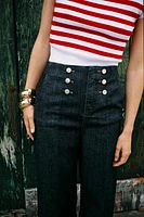 PANTALON JUPE-CULOTTE BOUTONS