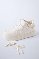 JEWEL HIGH-TOP SNEAKERS