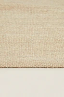 WOOL AND COTTON RUNNER RUG