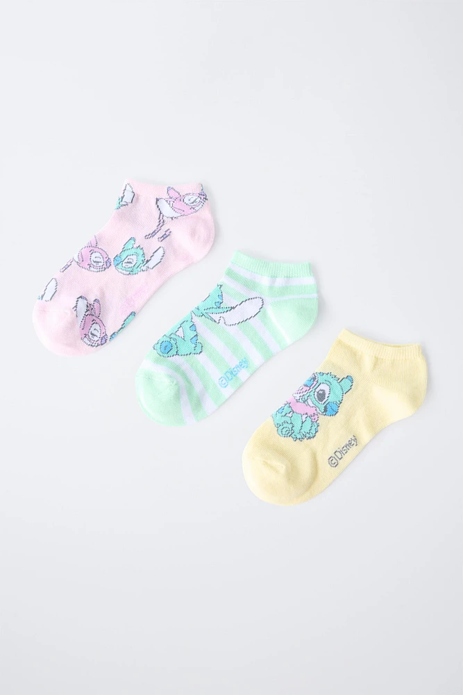 THREE-PACK OF LILO & STITCH © DISNEY SHORT SOCKS