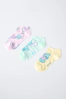 THREE-PACK OF LILO & STITCH © DISNEY SHORT SOCKS