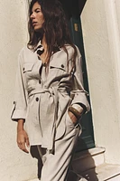 CHEMISE SAFARI EN LIN