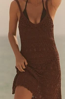 ROBE MINI EN MAILLE TEXTURÉE