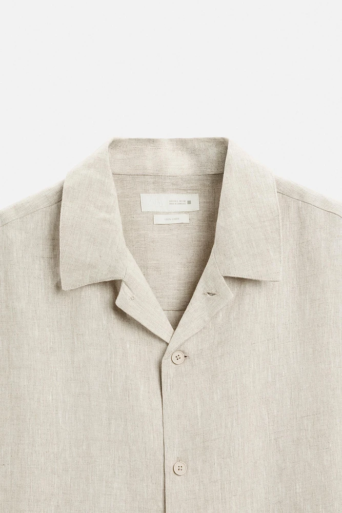 CHEMISE 100 % LIN