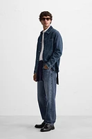 POCKET DENIM OVERSHIRT