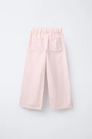 PANTALON FLUIDE À JAMBES LARGES