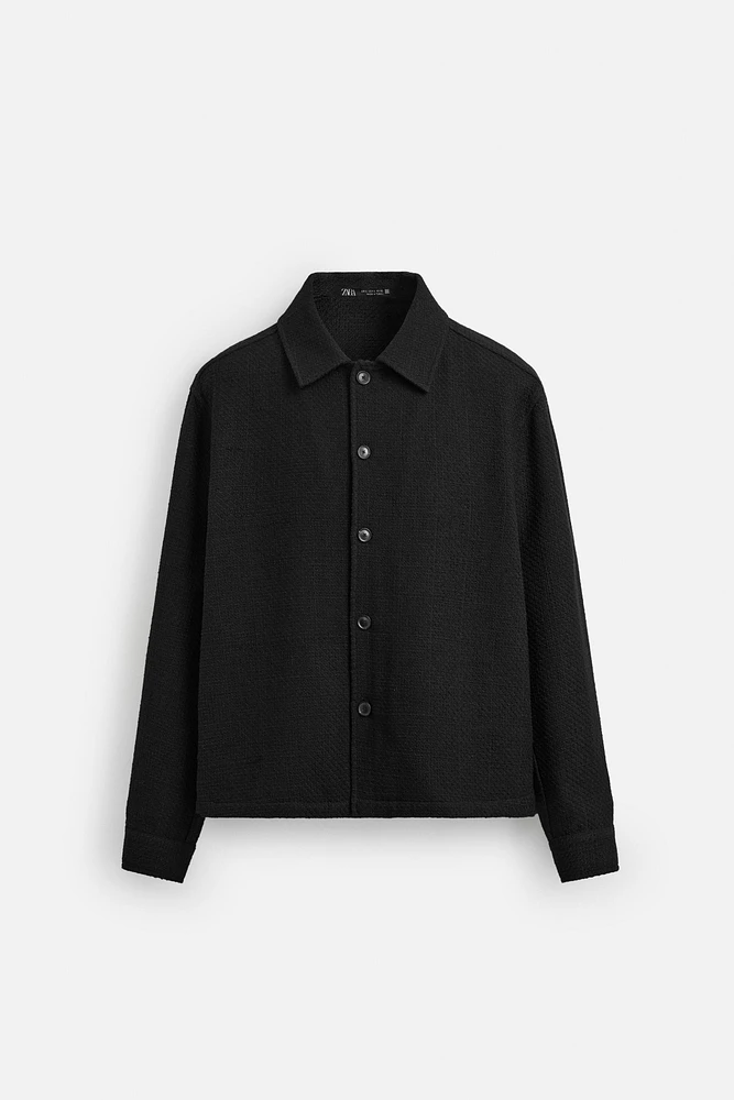 SURCHEMISE REGULAR FIT STRUCTURÉE