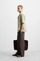 TEXTURED RELAXED FIT SHIRT