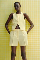 LINEN VEST