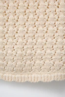 BEADED KNIT TOP