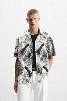 PRINTED STRETCH SHIRT