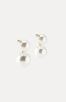 DOUBLE PEARL EARRINGS