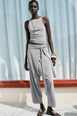 PANTALON PARÉO DÉLAVÉ