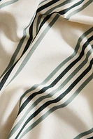 SERVIETTE DE PLAGE PARÉO COTON RAYURES