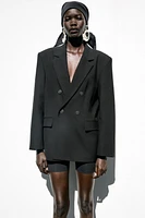 VESTE OVERSIZE À ÉPAULETTES
