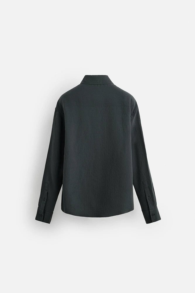 CHEMISE FLUIDE À POCHE