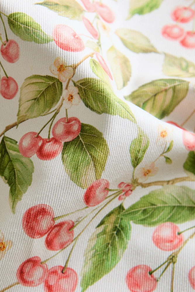NAPPE ENDUITE IMPRIMÉ CERISES