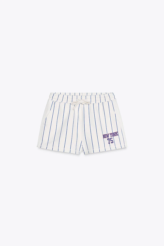 NEW YORK STRIPED SHORTS