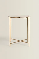MARBLE SIDE TABLE