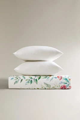 HOUSSE DE COUETTE COTON IMPRIMÉ FLEUR