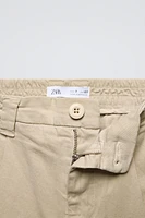 BARREL PANTS WITH POCKET