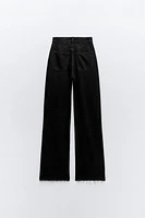 TRF HIGH RISE WIDE LEG JEANS