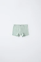 6-14 ANS/ LOT DE CINQ BOXERS ÉTIQUETTE