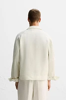 LIMITED EDITION COTTON-LINEN JACKET