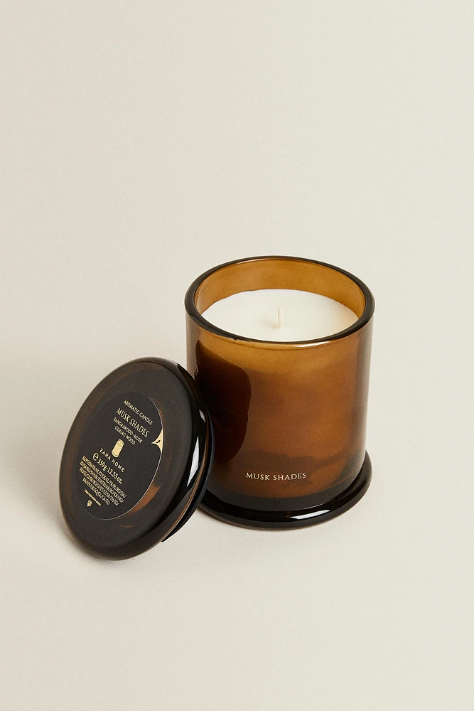 (350 G) MUSK SHADES SCENTED CANDLE