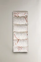 SURMATELAS COTON MOTIFS BRODÉS