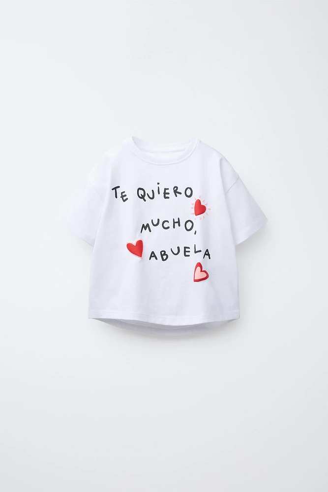 TEXT T-SHIRT