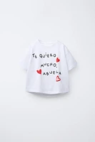 TEXT T-SHIRT
