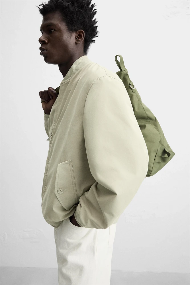 BLOUSON BOMBER RELAXED FIT